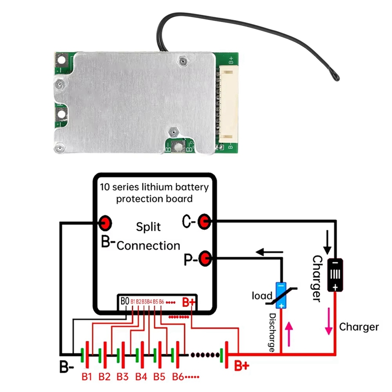 10S 36V 30A Li-Ion Protection  - огляд і ціна B&J Florist Supply Nyc