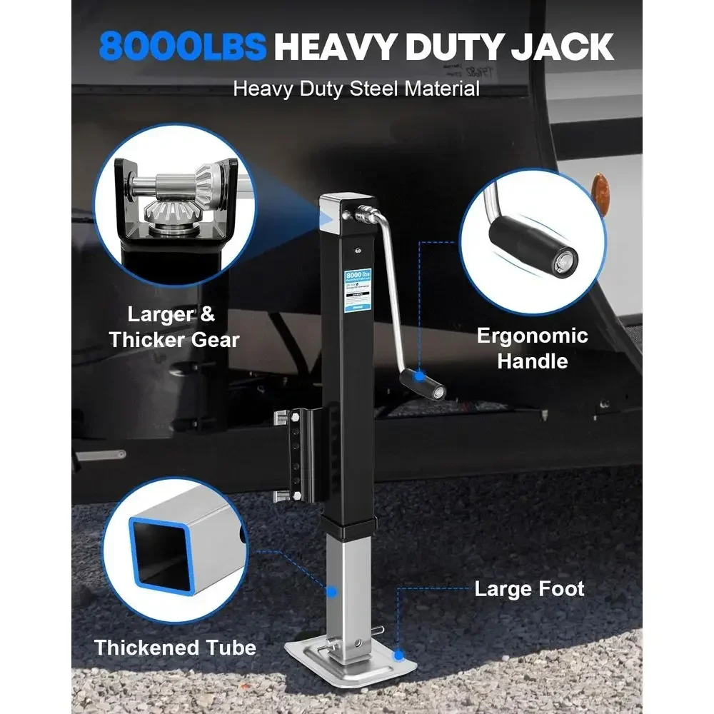 8000 lbs Trailer Jack Heavy Du - огляд і ціна B&J Florist Supply Nyc