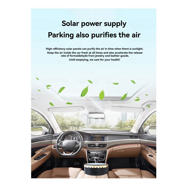 Air Purifier Solar Powered Usb - огляд і ціна B&J Florist Supply Nyc